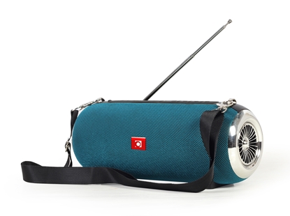 Attēls no Gembird SPK-BT-17-G portable speaker Stereo portable speaker Green 5 W