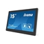 Attēls no iiyama 15,6" Panel-PC with Android 8,1, PCAP Bezel Free 10-Points Touch, 1920x1080, IPS panel, Speakers, POE, WIFI, BT4.0, Micro-SD slot, HDMI-Out, 385cd/m², 1000:1, Cable cover