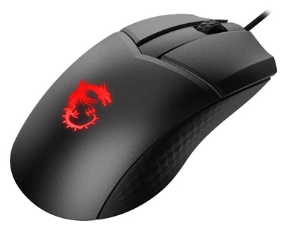 Attēls no MSI CLUTCH GM41 LIGHTWEIGHT WIRELESS Gaming Mouse 'RGB, upto 20000 DPI, low latency, 74g weight, 80 hours battery life, 6 Programmable button, Symmetrical design, OMRON Switches, Dragon Center'