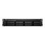 Attēls no Synology RackStation RS1221RP+ NAS/storage server Rack (2U) Ryzen Embedded V1500B 4 GB DDR4 0 TB DiskStation Manager Black