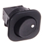 Attēls no Slēdzis ON-OFF fiks 250V 6A melns/apaļš