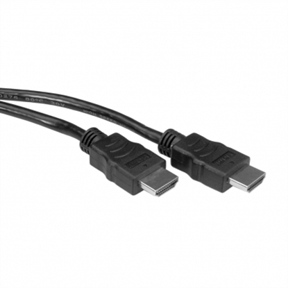 Picture of Secomp HDMI High Speed Cable with Ethernet, HDMI M - HDMI M, black, 1 m