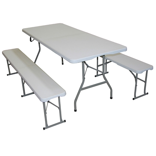 Picture of Mēbeļu komplekts, galds + 2 soli