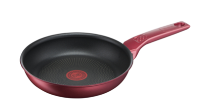 Изображение TEFAL | G2730422 | Daily Chef Pan | Frying | Diameter 24 cm | Suitable for induction hob | Fixed handle | Red