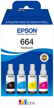 Attēls no Epson EcoTank 4-colour Multipack T 664                     T 6646