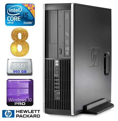 Picture of HP 8100 Elite SFF i5-650 8GB 960SSD DVD WIN10Pro
