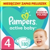 Picture of Pampers Active Baby Monthly Pack Boy/Girl 4 180 pc(s)