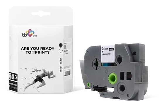 Picture of Taśma TBTB-TZE251 Brother Czarny na Białym 24x8mm 1szt.