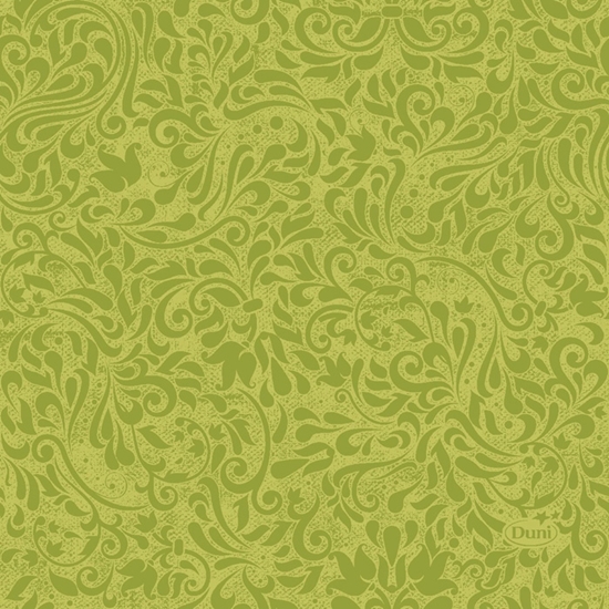 Picture of Salvetes 33cm 3-k Zinnia Kiwi zaļas 20gab.