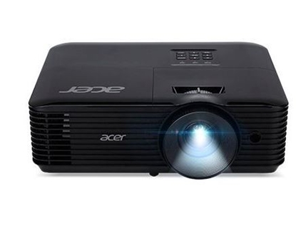 Picture of Acer Essential X1128H data projector Standard throw projector 4500 ANSI lumens DLP SVGA (800x600) 3D Black