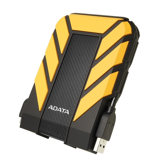 Picture of ADATA HD710 Pro 1000GB Black, Yellow external hard drive