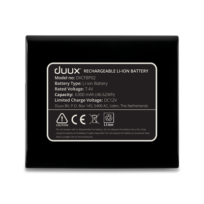 Attēls no Duux Dock&Battery Pack for Whisper Flex 6300 mAh Whisper Flex (DXCF10/11/12/13), Whisper Flex Ultimate (DXCF14/15), Black