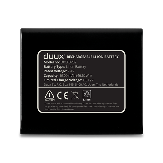 Picture of Duux Dock&Battery Pack for Whisper Flex 6300 mAh Whisper Flex (DXCF10/11/12/13), Whisper Flex Ultimate (DXCF14/15), Black