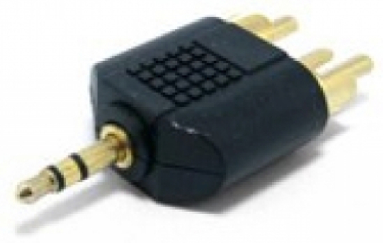 Picture of Gembird 3.5 mm plug to 2 x RCA plug