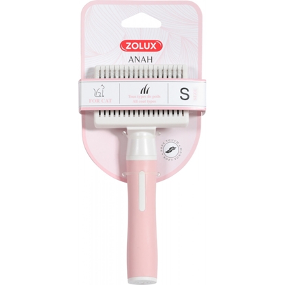 Attēls no Zolux ANAH Cat brush with retractable needles small