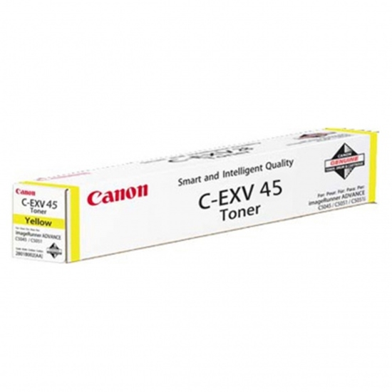 Picture of Canon C-EXV 45 toner cartridge 1 pc(s) Original Yellow