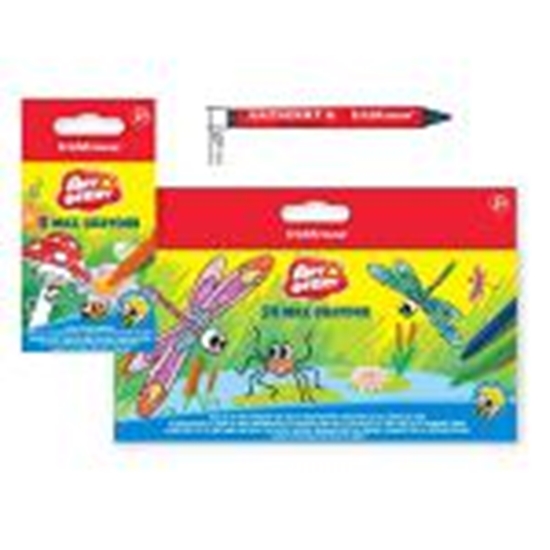 Изображение Krītiņi vaska 8 krāsas ArtBerry