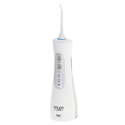 Picture of Adler Travel Oral Irrigator AD 2176 Oral irrigator, 150 ml, Number of heads 2, White, Number of teeth brushing modes 3