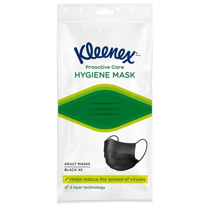 Изображение Aizsargmaska Kleenex vienreiz. Pieaugušo 5gab.
