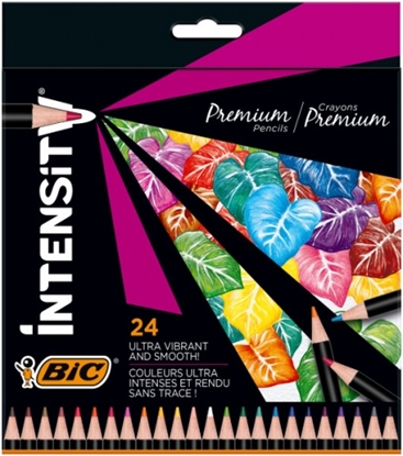 Picture of BIC Coloring pencils Intensity box of 24 pcs. 967823