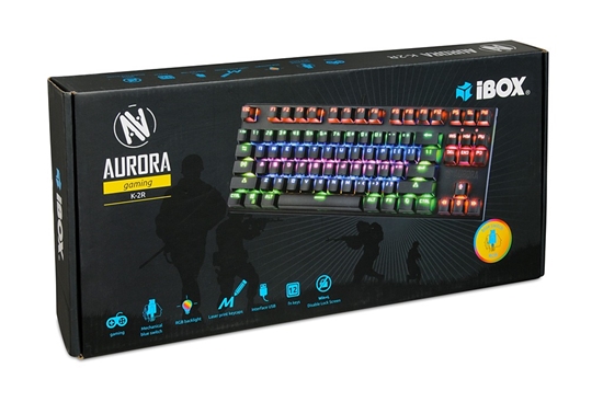 Изображение IBOX Aurora K-2R RGB wired USB