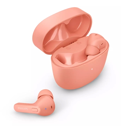 Изображение Philips True Wireless Headphones TAT2206PK/00, IPX4 water protection, Up to 18 hours play time, Pink