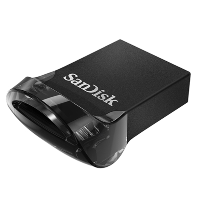 Attēls no Sandisk Ultra Fit USB flash drive 256 GB USB Type-A 3.2 Gen 1 (3.1 Gen 1) Black