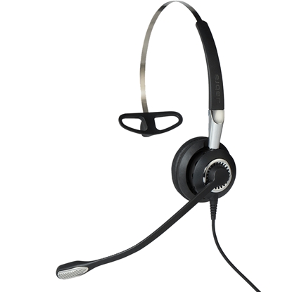 Picture of Jabra Biz 2400 II QD Mono NC 3-in-1 Wideband Headset Head-band Black, Silver