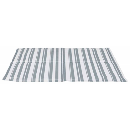 Picture of TRIXIE Cooling mat, M: 40 × 50 cm, White/Grey