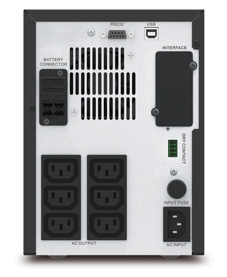 Picture of APC Easy UPS SMV uninterruptible power supply (UPS) Line-Interactive 1.5 kVA 1050 W 6 AC outlet(s)