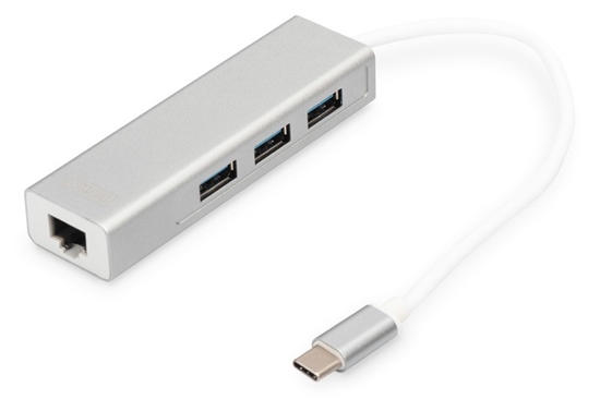 Picture of Digitus USB Type-C? 3-Port Hub + Gigabit Ethernet