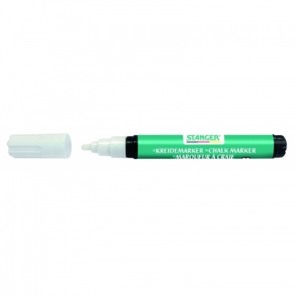 Picture of STANGER chalk MARKER 3-5mm, white, 1 pcs. 620000-1