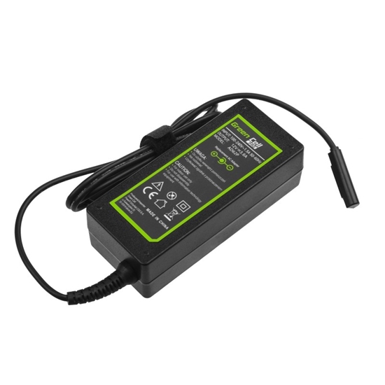 Picture of Green Cell PRO Charger / AC Adapter for for Microsoft Surface 48W