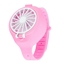Attēls no RoGer Portable Mini Watch Fan USB for Children Pink