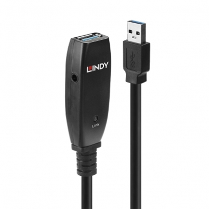Изображение Lindy 15m USB 3.0 Active Extension Slim