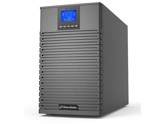 Picture of UPS POWERWALKER ON-LINE 1/1 FAZY 3000VA ICT IOT PF1 USB/RS-232, 8X IEC C13 + 1X C19, C20 EPO, TOWER