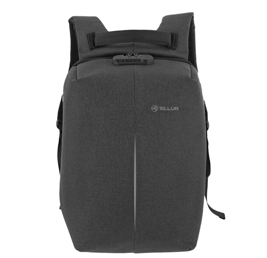 Picture of Tellur 15.6 Notebook Backpack Antitheft V2, USB port, black