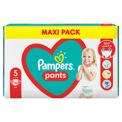Изображение Autiņbiksītes Pampers Pants Maxi Pack S5, 42 gab.