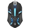 Picture of MOUSE DEFENDER CYBER MB-560L BLACK 7 COLORS 1200DPI 3P