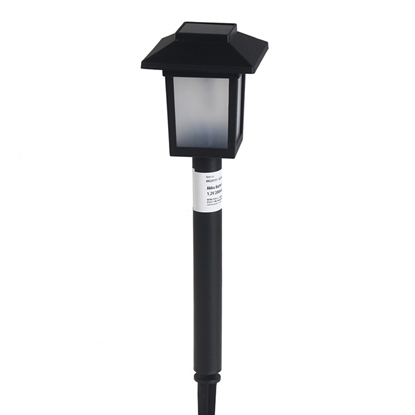 Изображение Solārlampa 8x8x37cm melna /12