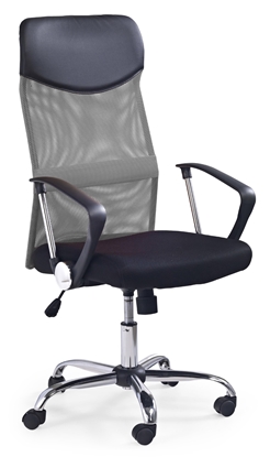 Picture of Topeshop KRZESŁO NEMO SZARE office/computer chair Padded seat Mesh backrest