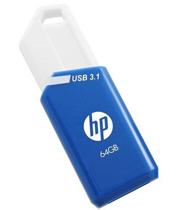 Attēls no HP x755w USB flash drive 64 GB USB Type-A 3.2 Gen 1 (3.1 Gen 1) Blue, White