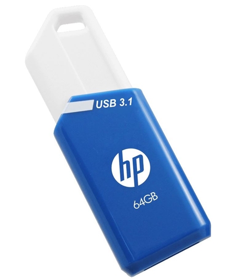 Picture of HP x755w USB flash drive 64 GB USB Type-A 3.2 Gen 1 (3.1 Gen 1) Blue, White