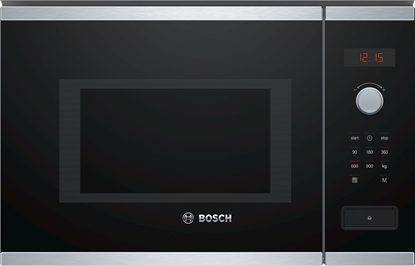 Attēls no Bosch Serie 4 BFL553MS0 microwave Built-in Combination microwave 25 L 900 W Black, Stainless steel