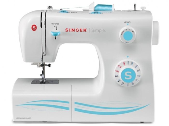Picture of Singer SMC 2263/00  Sewing Machine Singer | 2263 | Number of stitches 23 Built-in Stitches | Number of buttonholes 1 | White
