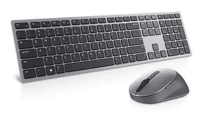 Picture of Dell Premier Multi-Device Keyboard and Mouse KM7321W Wireless, Batteries included, RU, Titan grey
