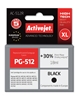 Picture of Activejet AC-512R Ink cartridge (replacement for Canon PG-512; Premium; 18 ml; black)