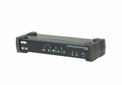 Picture of Aten 4-Port USB 3.0 4K DisplayPort MST KVMP Switch