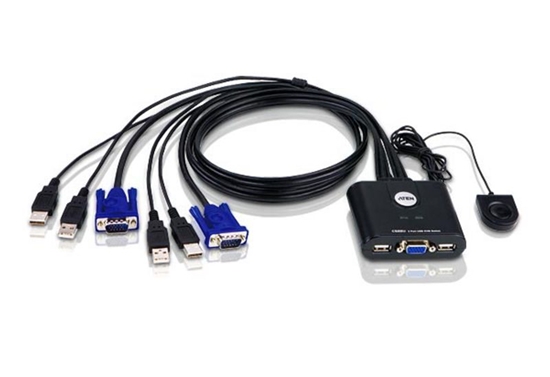 Picture of ATEN CS22U KVM switch Black