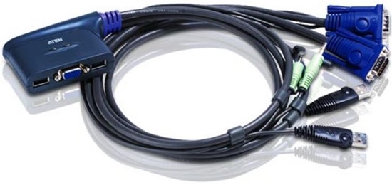 Picture of ATEN CS62US KVM switch Black